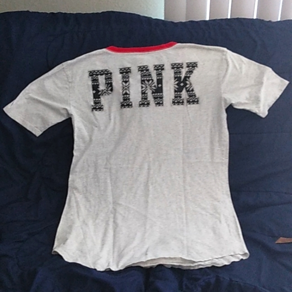 VS Pink Oversized T shirt